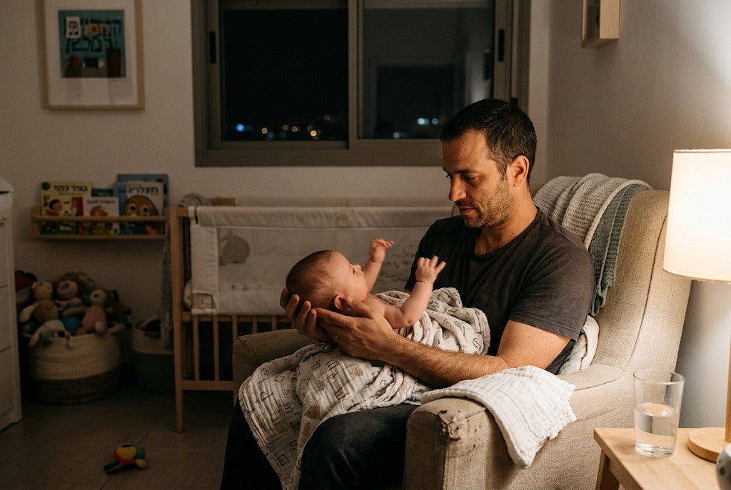 תינוק מתעורר כל שעה בלילה: סיבות נפוצות ומה עושים