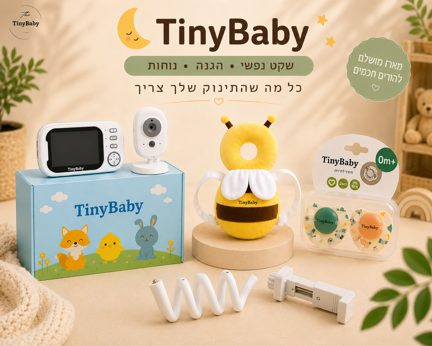 ערכת הניטור המלאה — הפופולרי ביותר ⭐