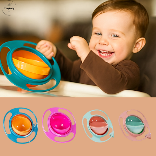 ילד משחק עם קערת הקסם